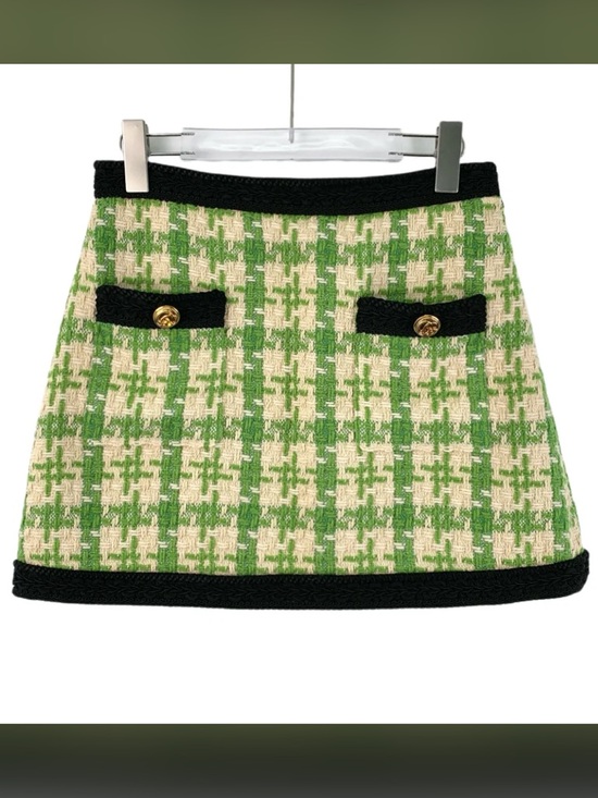 Dresses & Skirts - GUCCI TWEED MINI SKIRT